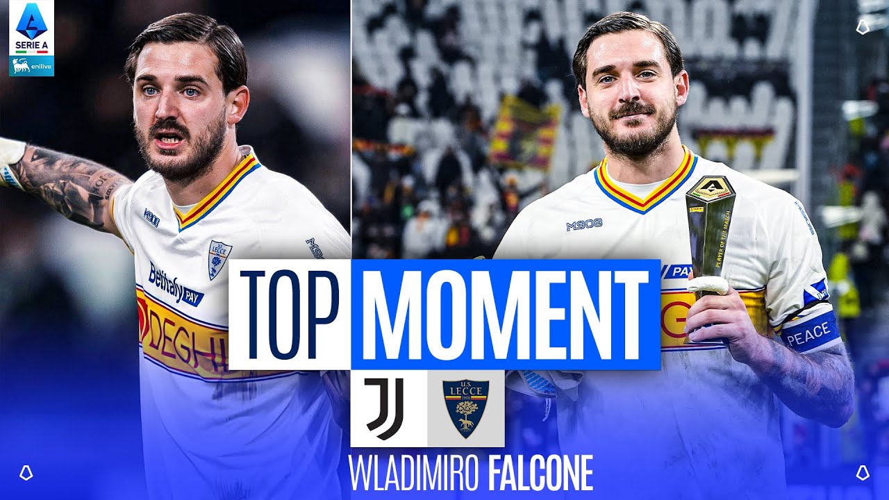 Falcone Is Super and Unbeatable | Top Moment | Juventus-Lecce | Serie A 2025/26