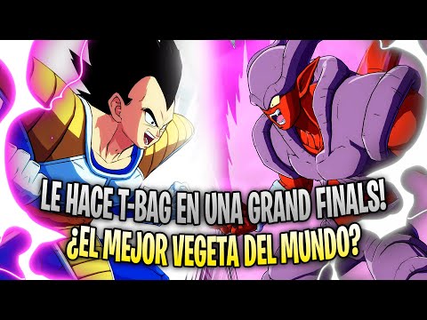 LE HACE T-BAG EN UNA GRAND FINALS para DESTRUIRLE LA MENTE!! ¿EL MEJOR VEGETA? DBFZ