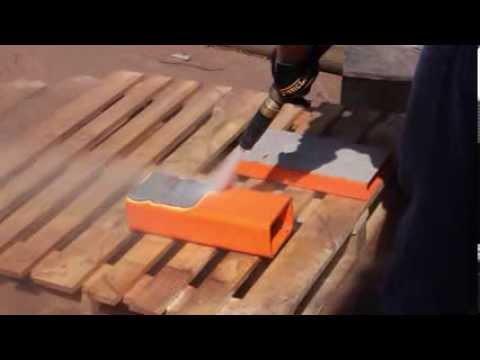 Does the Dustless Blaster Remove Powder Coating?