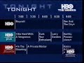 HBO The Works Schedules 2000 01