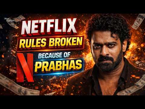 Why Netflix Bet Big on Prabhas | #maniexplains #prabhas #netflix