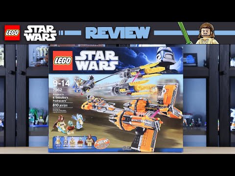 LEGO Star Wars 7962 Anakin's & Sebulba's Podracers - REVIEW