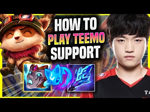 LEARN HOW TO PLAY TEEMO SUPPORT LIKE A PRO! - T1 Keria Plays Teemo Support vs Renata! | Season 2022