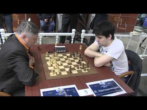 Karpov - Nepomniachtchii Aeroflot open - 2013 1/4 Final