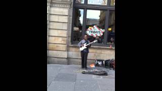 Reggae Street Musician @ Glasgow Buchanan Street