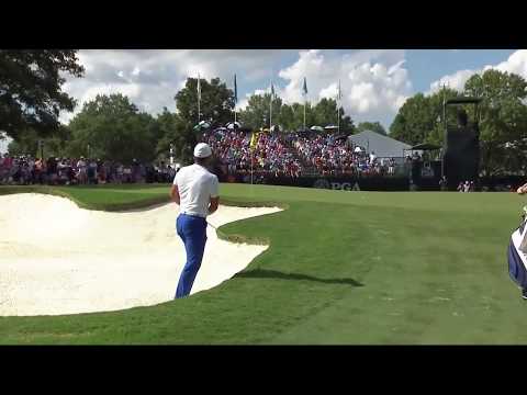 Jason Day Caps Adventurous Round with Quad Bogey on 18 | 2017 PGA Championship Video