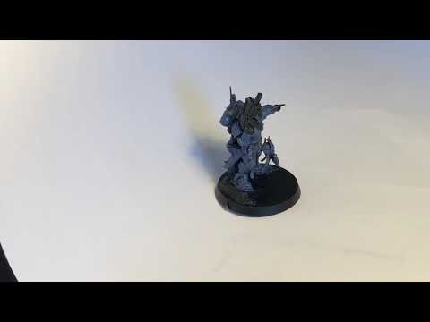 Wolf lord in Phobos armour