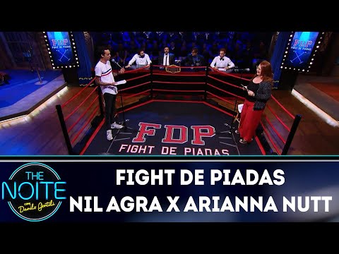 Fight de piadas: Nil Agra x Arianna Nutt - EP. 37 | The Noite (04/12/18)