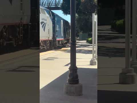 AMTK Coast Starlight Train No 11 To Los Angeles Arriving at San Luis Obispo.