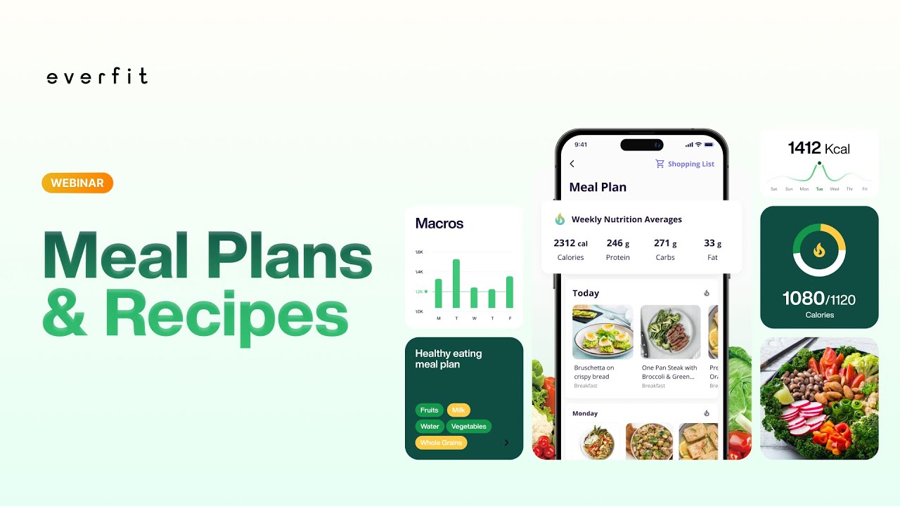 Webinar | Everfit Nutrition Coaching: Meal Plans & Recipes
