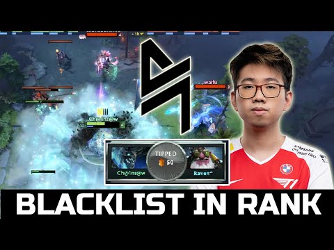 BLACKLIST IN ONE LANE - KUKU TIMS VS RAVEN DOTA 2
