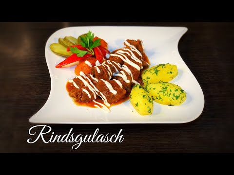 Austrian Beef Goulash with buttered Parsley Potatoes