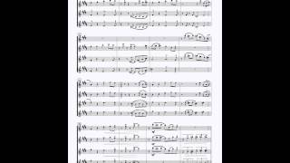 Saxophone Quartet - &quot;Cheek to Cheek&quot; ( Irving Berlin )