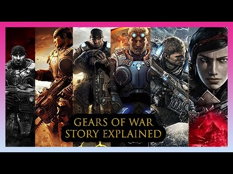 Gears of War Story Explained Complete Timeline 1-5 + All DLC