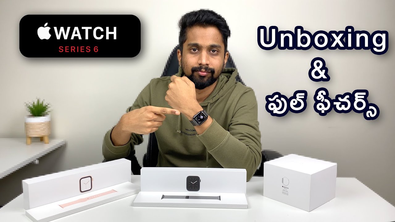 Apple Watch Series 6 Unboxing | Telugu