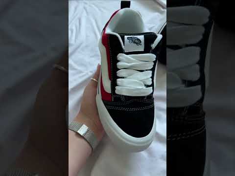 Кеды Vans Knu-Skool 'Black Red Box (качество топ) v373 - фото 1 - id-p2488465136