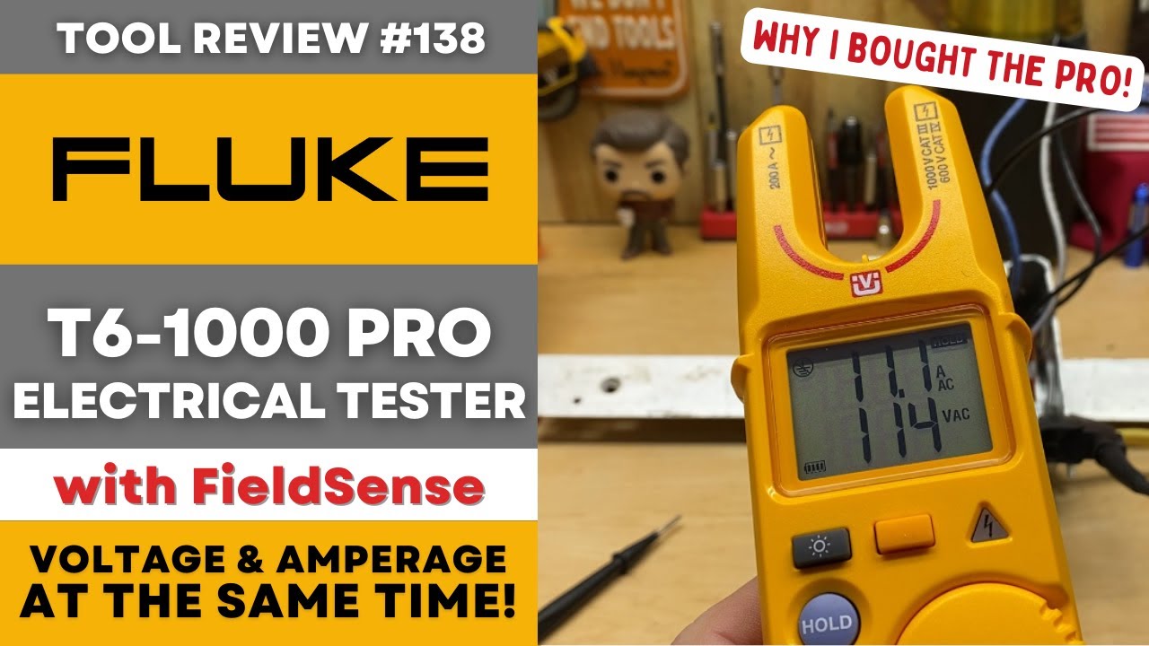 FLUKE T6-1000 PRO - Is FieldSense Worth It? #tools #fluke #electrical #electrician #hvac #toolreview