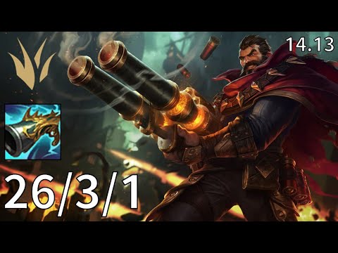 Graves Jungle vs Nunu & Willump - EUW Master | Patch 14.13