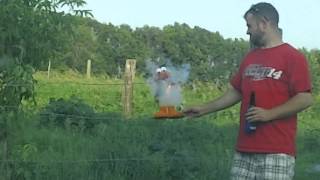 Chicken Dance Elmo Mortar Explosion