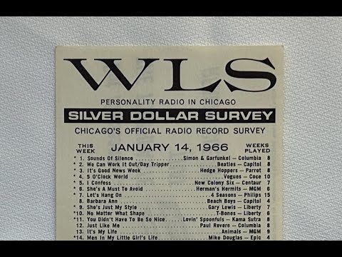 WLS music survey from January 14, 1966. (Chicago 890 AM)