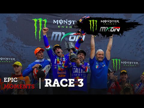 Epic Moments | Race 3 | Monster Energy FIM Motocross of Nations 2021 #MXGP #Motocross