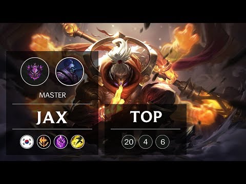 Jax Top vs Singed - KR Master Patch 9.2