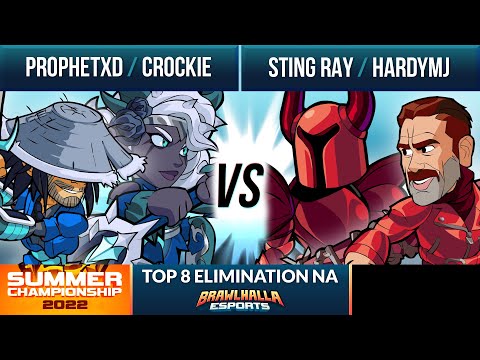 Prophetxd & Crockie vs Sting Ray & Hardymj - Top 8 Elimination - Summer Championship 2022 - NA 2v2