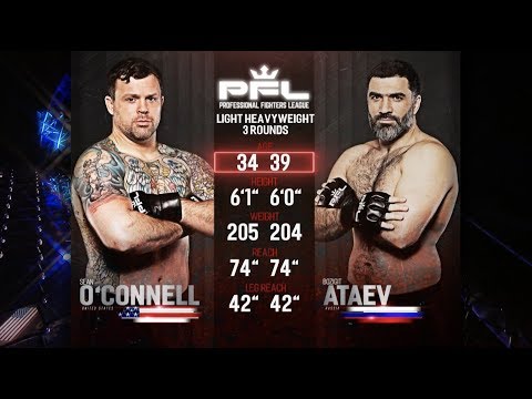 Sean O'Connell vs Bozigit Ataev full fight