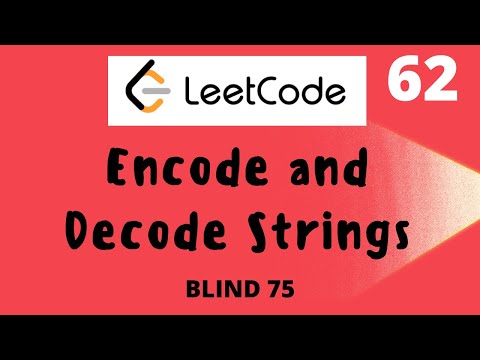 Leetcode 271. Encode and Decode Strings. Python (Easy)