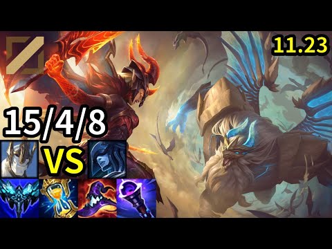 Galio Mid vs Lissandra - KR Master | Patch 11.23