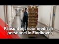Zorgpersoneel in Eindhoven wordt getrakteerd op een paasontbijt