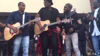 Tye Tribbett, Mali Music, Jonathan McReynolds, Travis green, and Kj Scriven sings &quot;Intentional&quot;