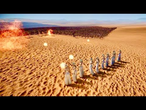 10 Queen Cleopatra vs 1,000,000 Roman Soldiers - Ultimate Epic Battle Simulator 2 UEBS2