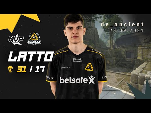 MVP CSGO POV: GODSENT latto (31/17) vs Extra Salt (de_ancient) @ DreamHack Open