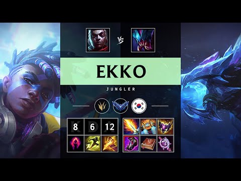 Ekko Jungle vs Rek'Sai - KR Diamond Patch 25.16