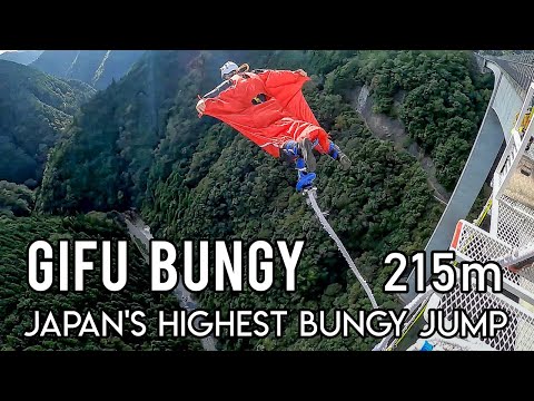 Japan's Highest Bungy Jump 2021 ー Gifu Bungy | Go Gifu