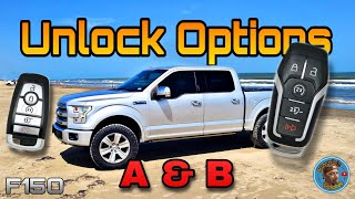 Unlock setting options to ford vehicles.