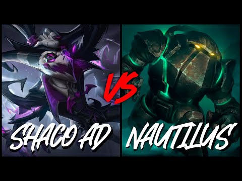 Shaco AD Jungle vs Nautilus - S15 League of Legends Full Gameplay - Casual Shaco Player