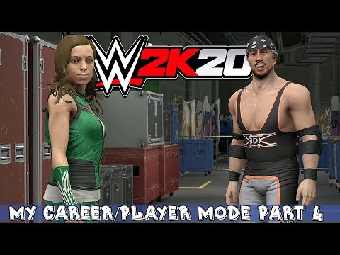 WWE 2K20 MY CAREER MODE PART 4 - Crybaby Match [WWE 2K20 Legend Rise Again] - PS4 PRO 4K