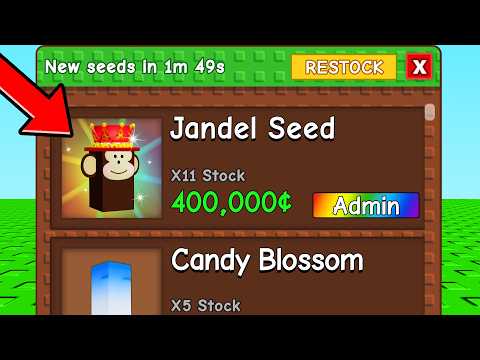 Starting Over But You Can Buy SECRET Seeds!
