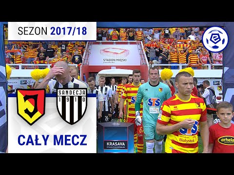 (2/2) Jagiellonia Białystok - Sandecja Nowy Sącz | CAŁY MECZ | Ekstraklasa 2017/18 | 4. Kolejka