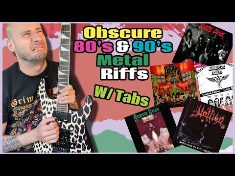 Obscure 80/90s Metal Riffs W/ Tabs - Part 3