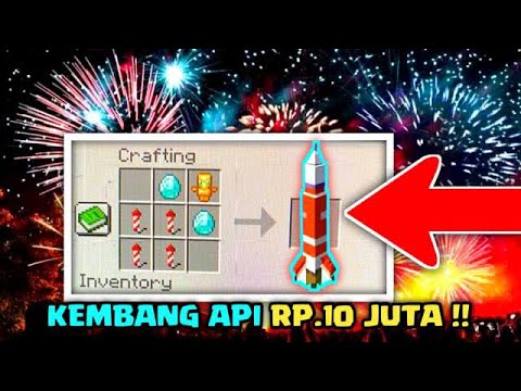 MINECRAFT New Year's Eve 2024 - 10M MERCONS & FIREWORKS!