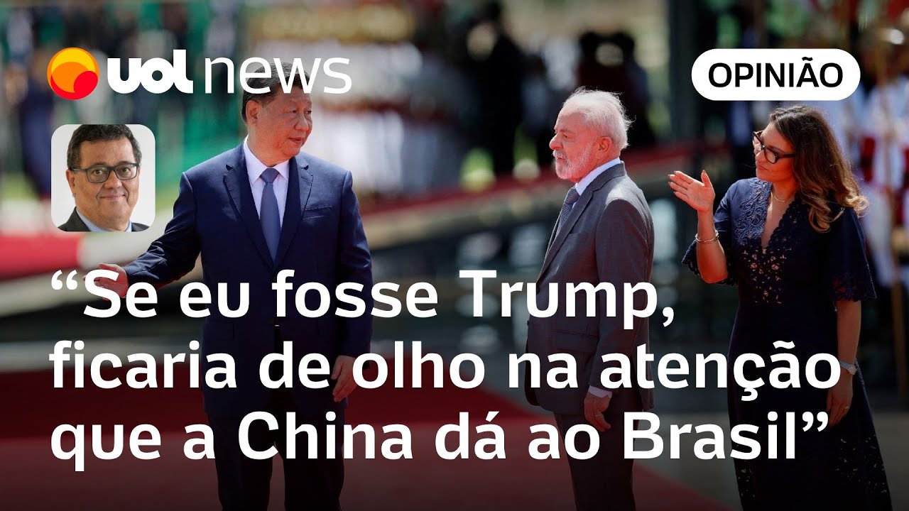Lula recebe Xi Jinping: Trump deveria ficar de olho na atenção que China dá ao Brasil, diz Tales
