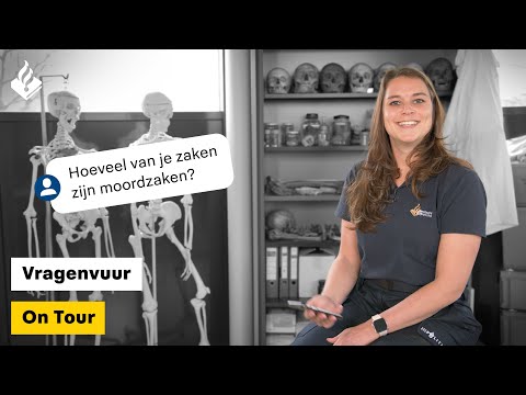 Forensisch onderzoeker Lotte | Vragenvuur On Tour #7