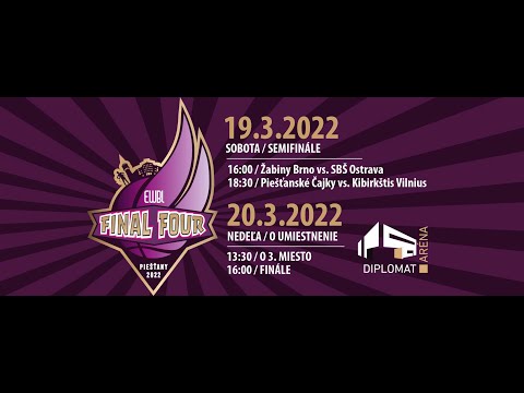 EWBL Final Four 2022: Piešťanské Čajky - Kibirkštis-MRU Vilnius