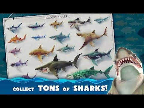 ALL 39 HUNGRY SHARK WORLD UNLOCKED - NEW COSMIC ALAN UNLOCKED MOD 4.5.0