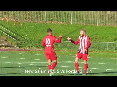 FA SUNDAY CUP - SECOND ROUND: NEW SALAMIS 5 Vs PORTLAND FC 4 @ New River Sport Centre - 12/11/2017