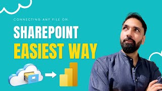 How to connect Power BI to any files from SharePoint or OneDrive? #powerbi #biconsultingpro