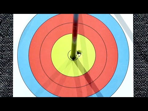 Mike Schloesser’s perfect 150 at the 2020 Indoor Archery World Series Finals